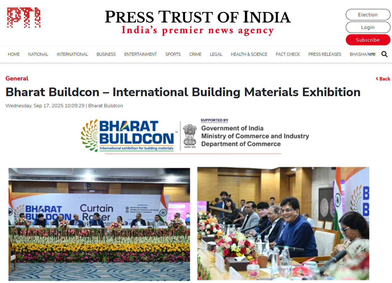 Bharat Buildcon – International Building Materials Exhibition