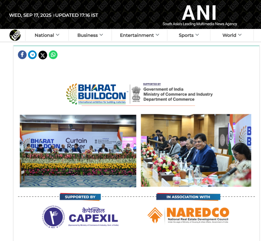 Bharat Buildcon – International Building Materials Exhibition