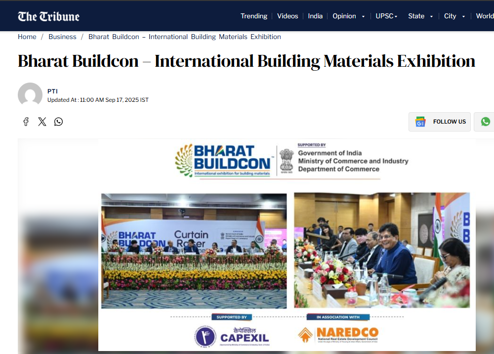 Bharat Buildcon – International Building Materials Exhibition